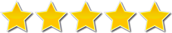 Logo: Five Stars Customer Reviews