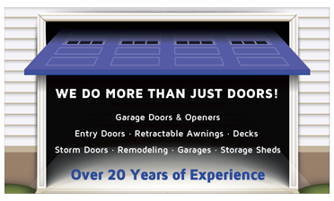 Garage Door Repair, Openers, Entry and Storm Doors, Remodeling Services
