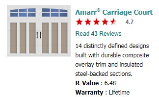 Amarr Garage Doors: Carriage Court
